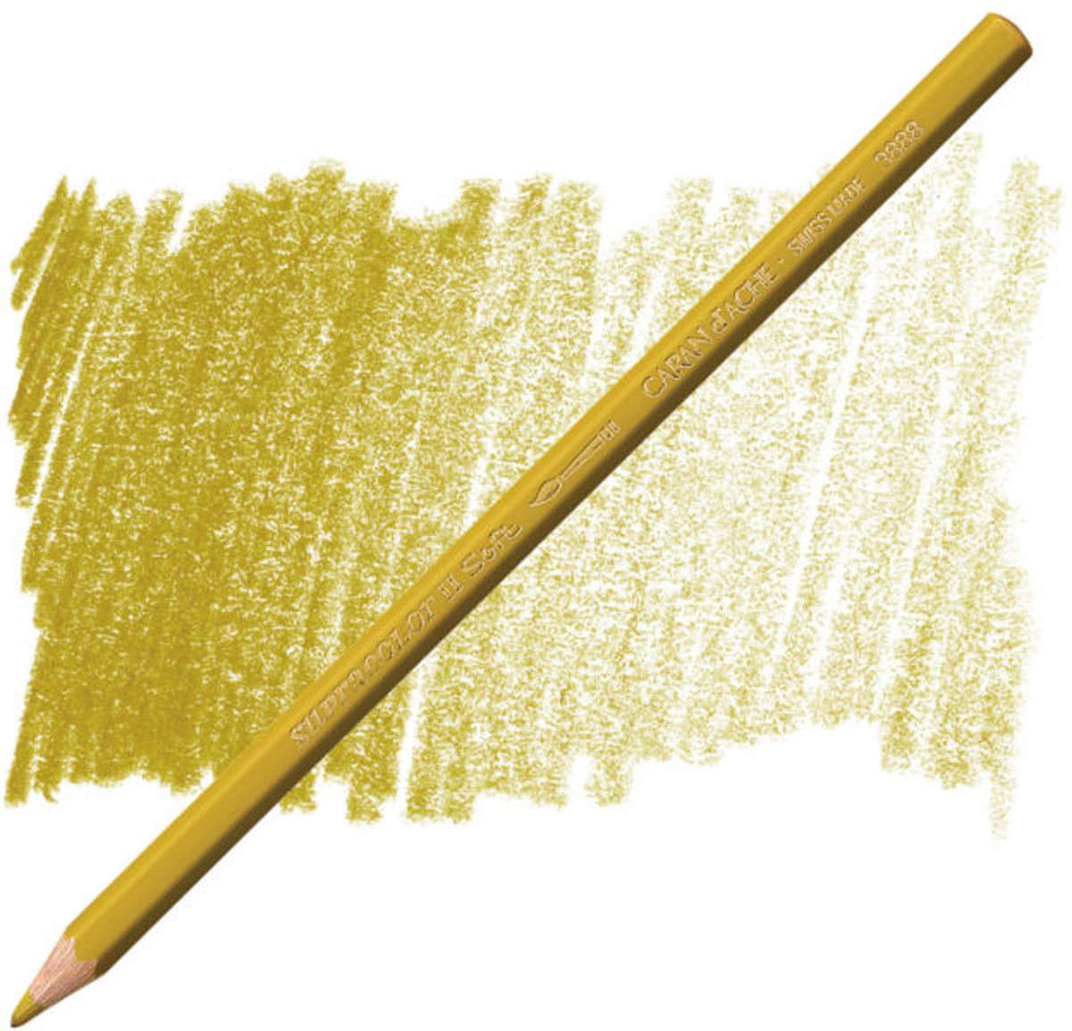 Caran Dache Supracolor   Green Ochre (025)